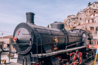 Cosa vedere in Calabria la locomotiva storica di bova