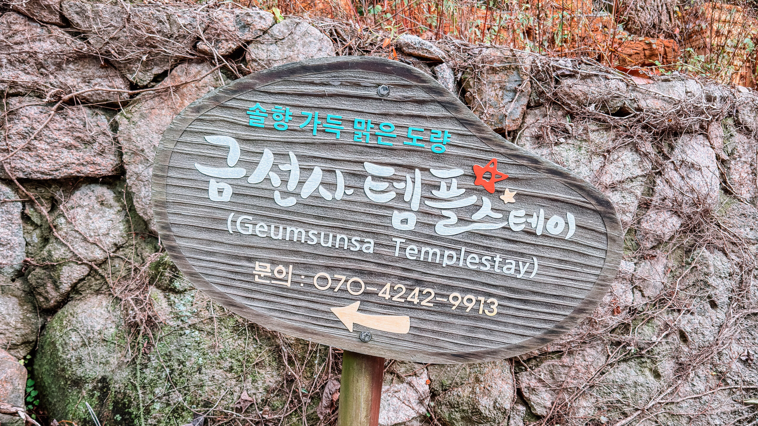 dormire in un tempio il Templestay