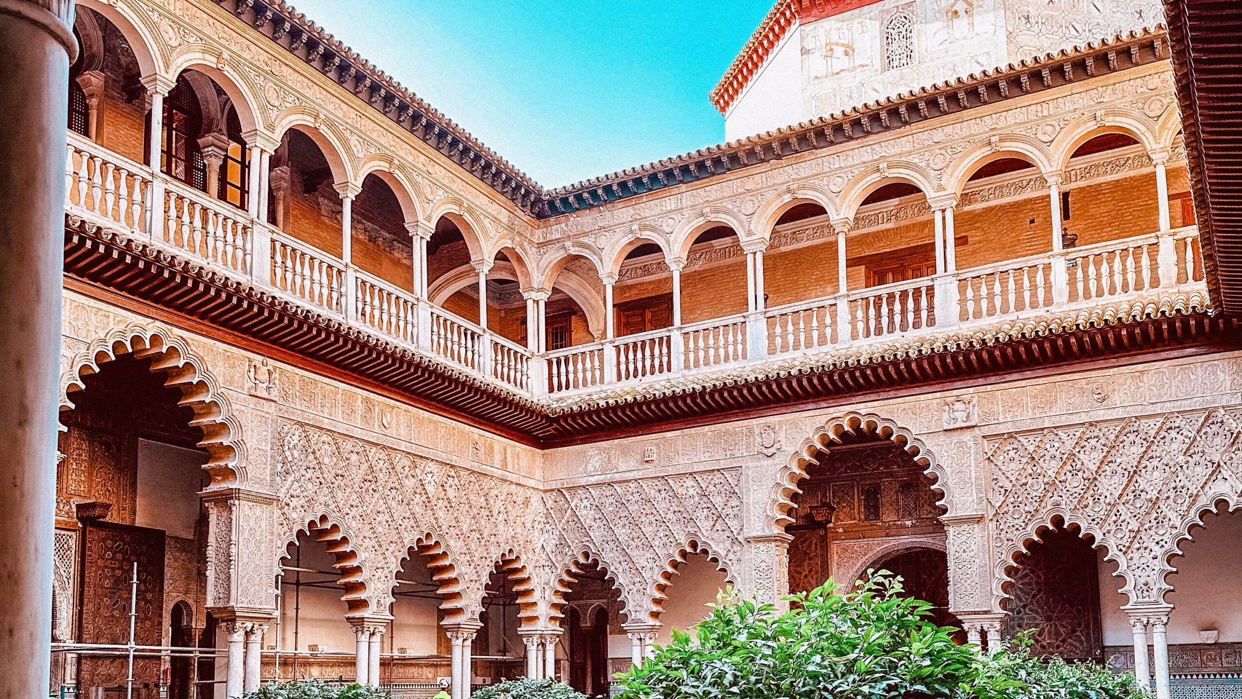 Real Alcazar di siviglia patio principale