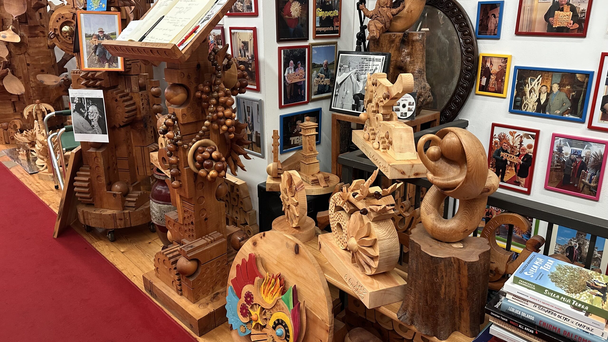 sculture in legno le opere fantastiche