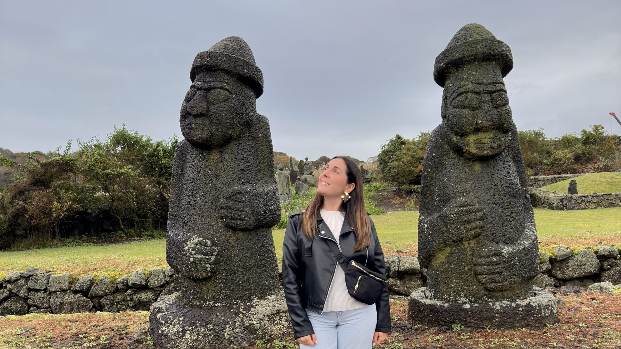 Jeju stone park e i Dol Hareubang