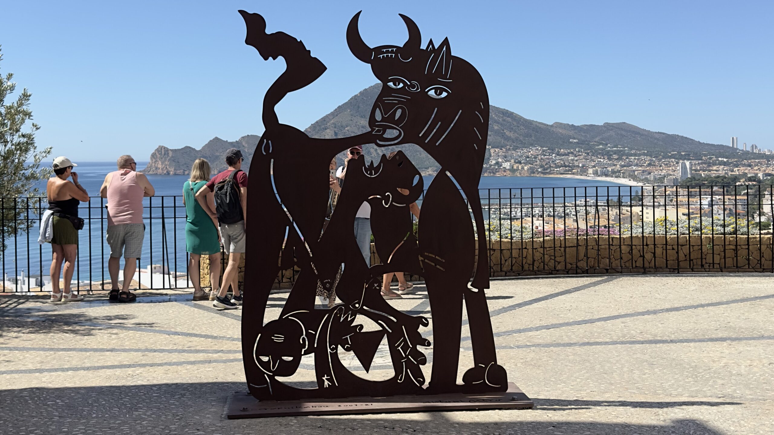 Cosa vedere ad Altea il belvedere vicino a plaza de la iglesia