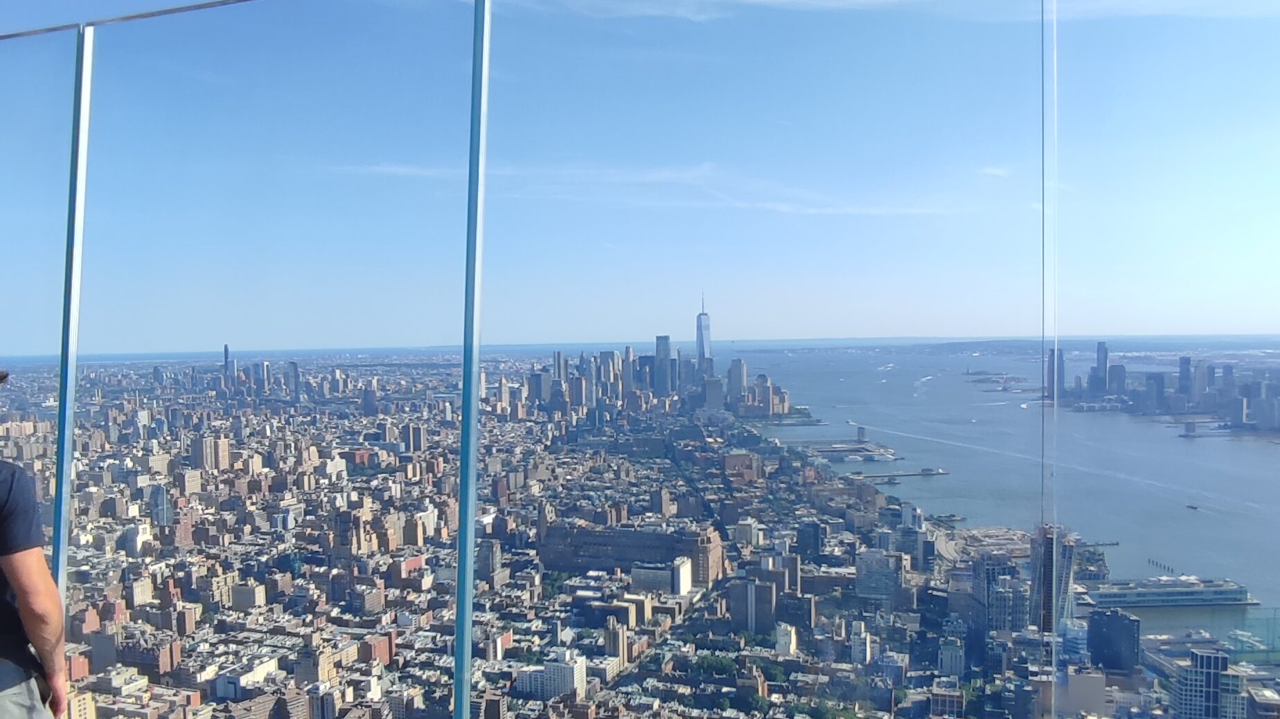 edge nyc altra angolatura del panorama dalla terrazza