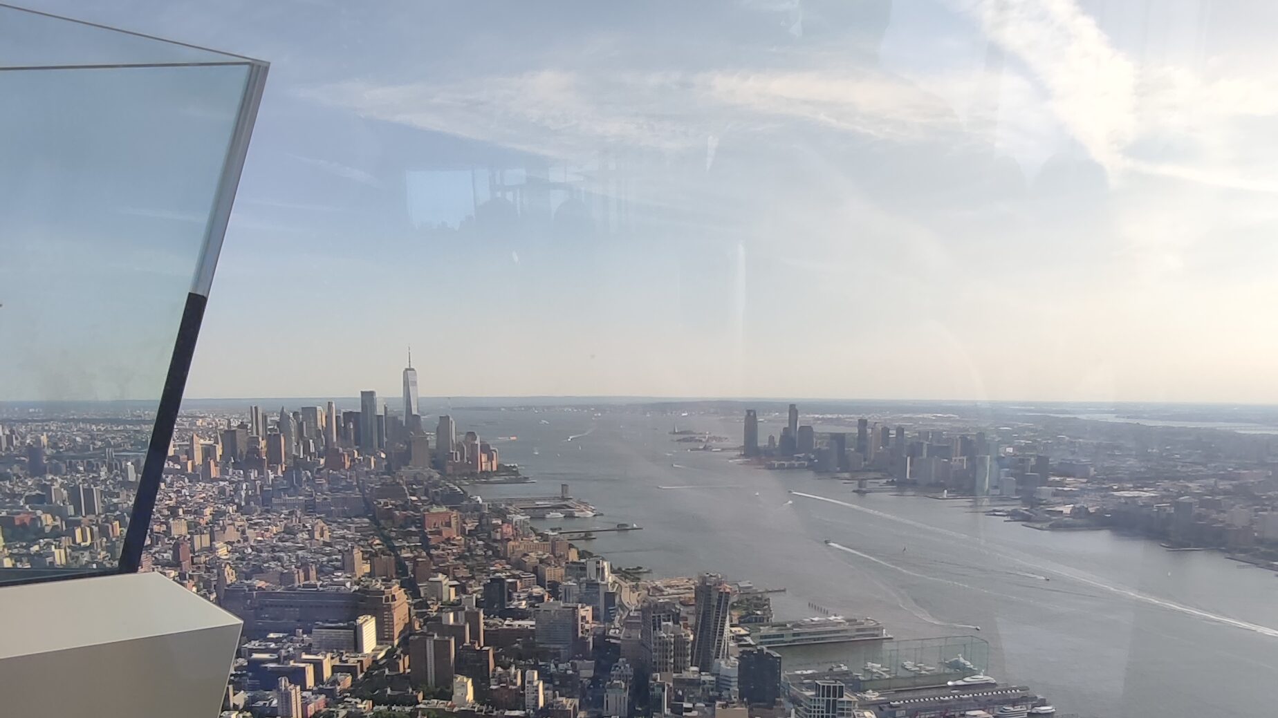 edge nyc particolare panorama laterale della terrazza