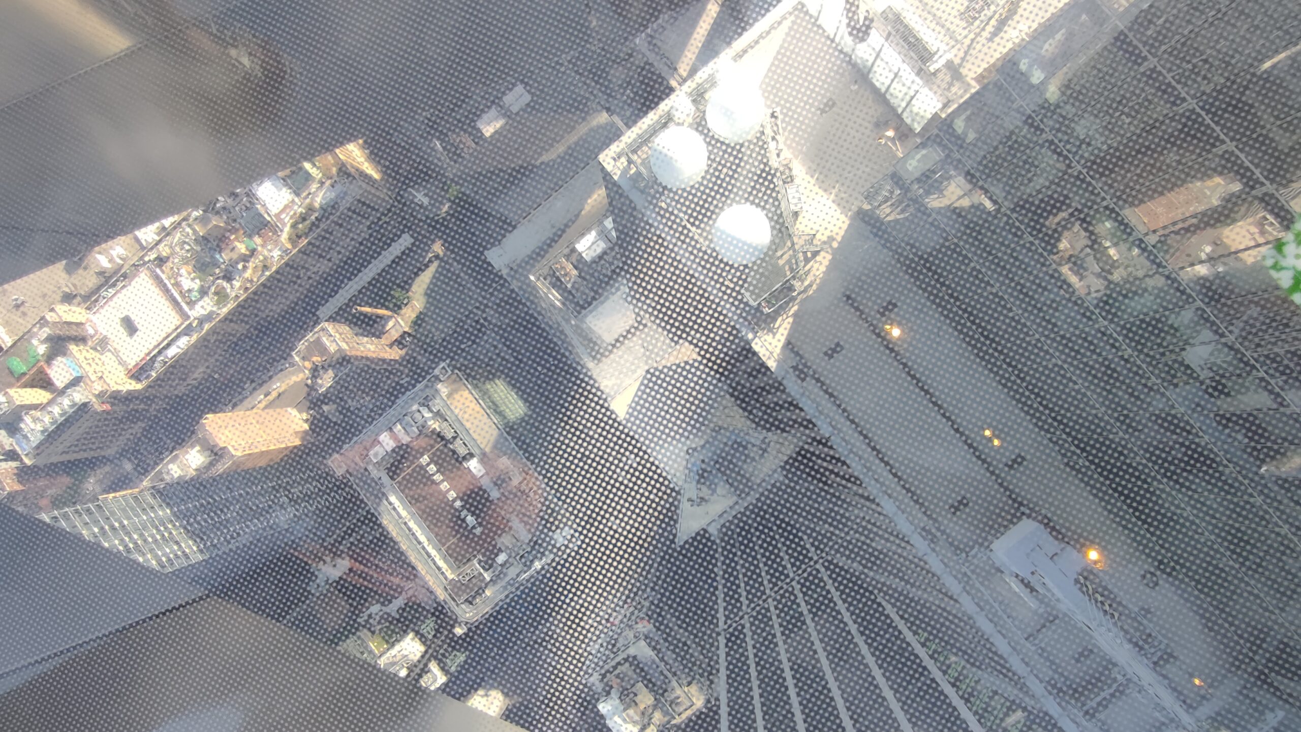 edge nyc particolare pavimentazione trasparente terrazza